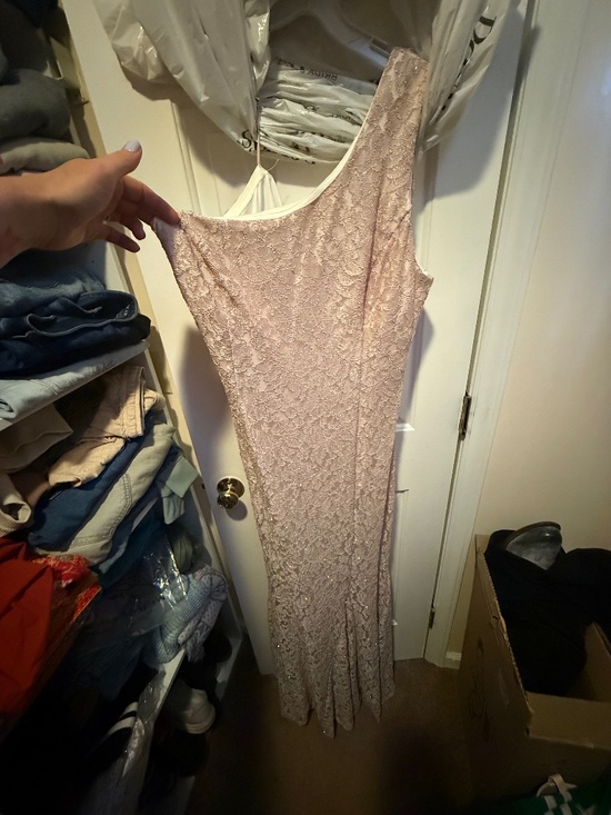 Size 20 Vintage Rose one shoulder dress - Picture 1 of 3
